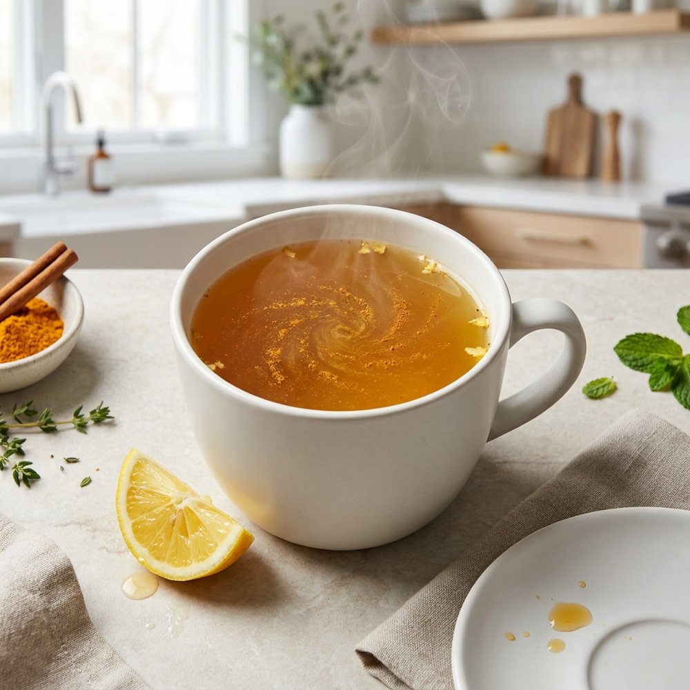 Ginger-Turmeric Herbal Tea