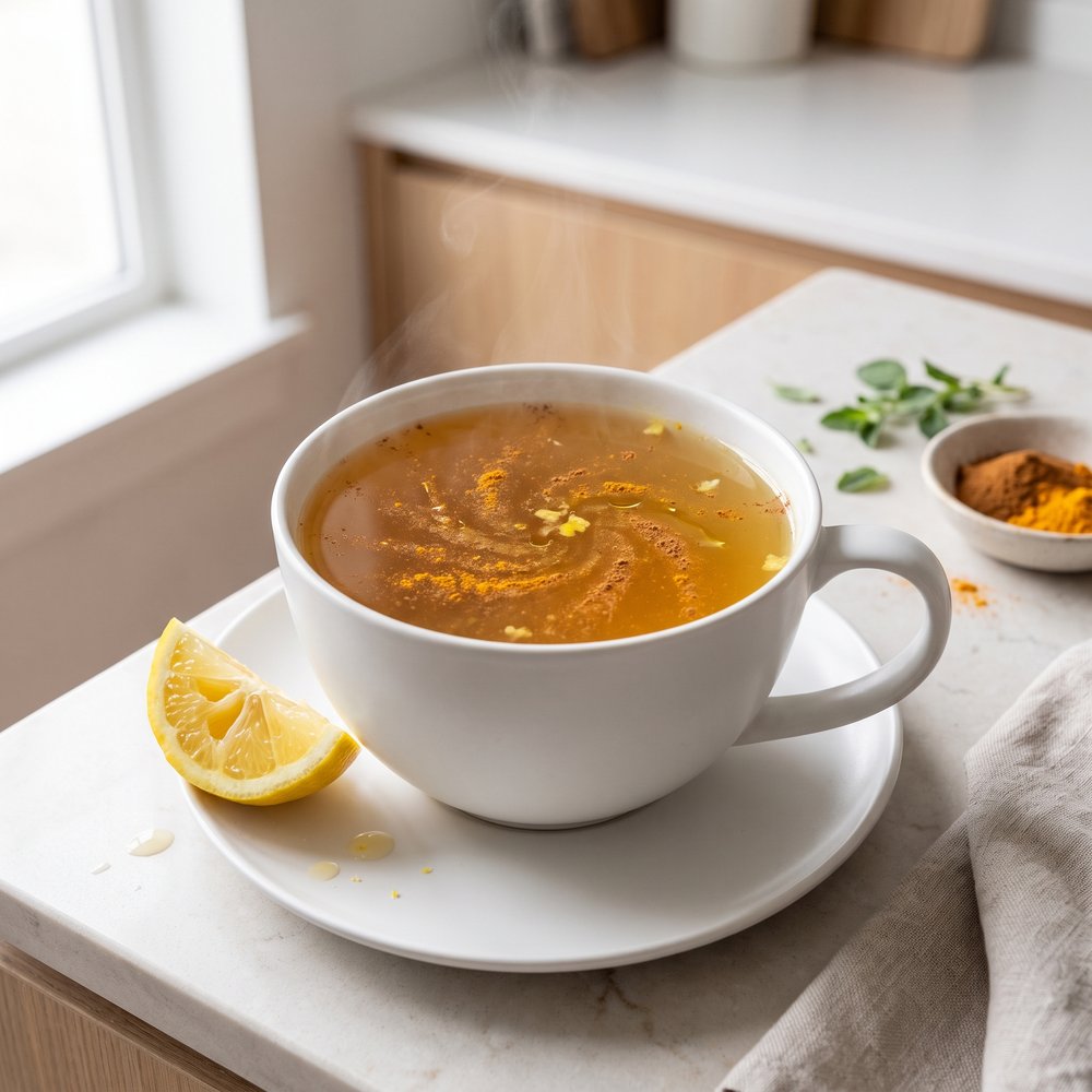 Ginger-Turmeric Herbal Tea