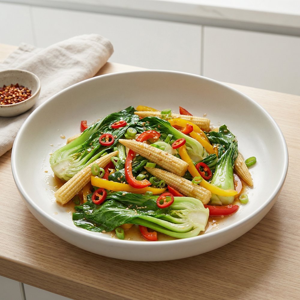 Wok-Tossed Mixed Vegetables