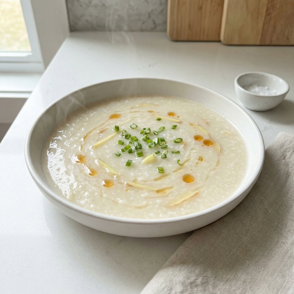 Classic Congee (Chinese Rice Porridge)