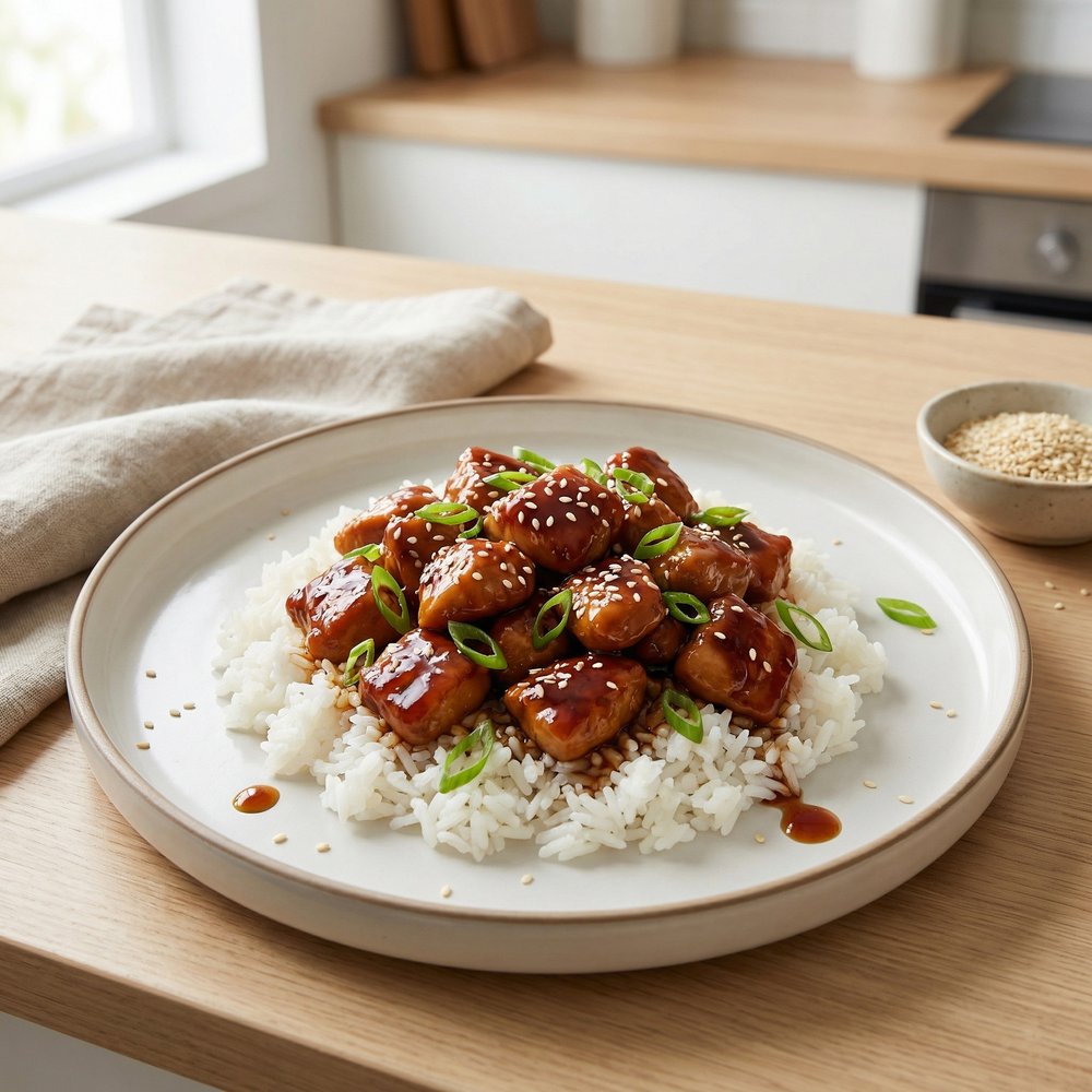 Glazed Teriyaki Chicken Bites