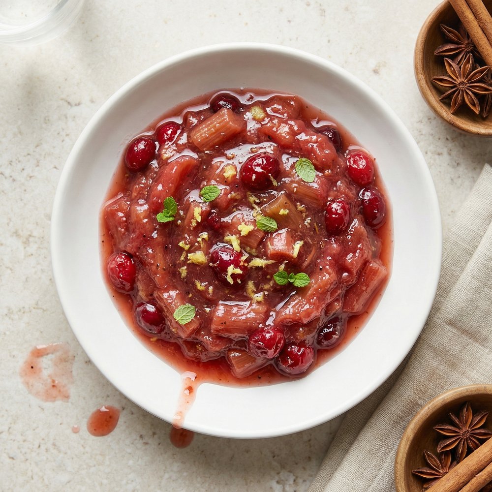 Princess G's Spiced Rhubarb Chutney