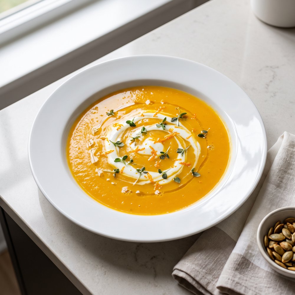 Gisela's Creamy Butternut Squash Soup
