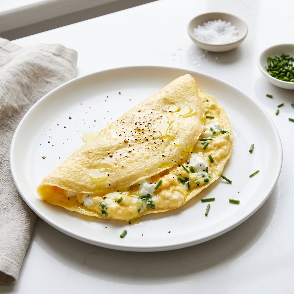 Goat Cheese Omelet