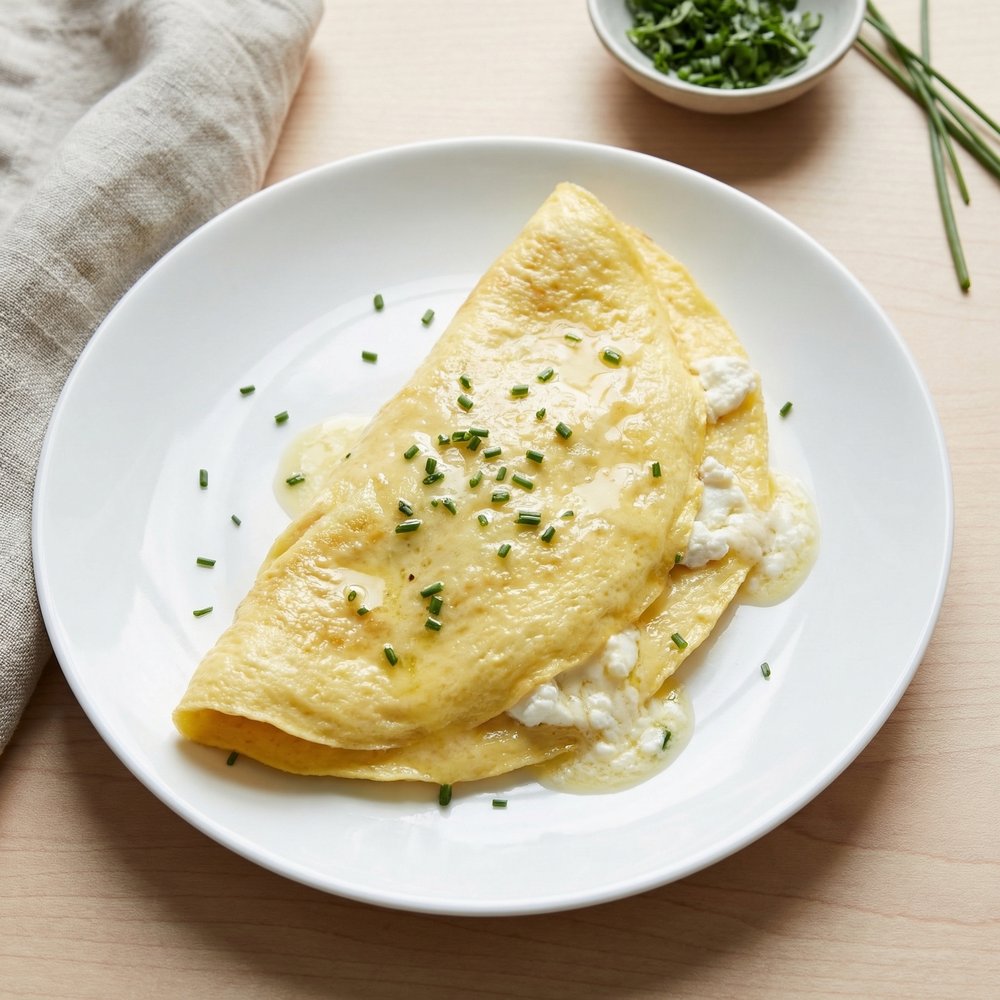 Italian-Style Goat Cheese Omelet