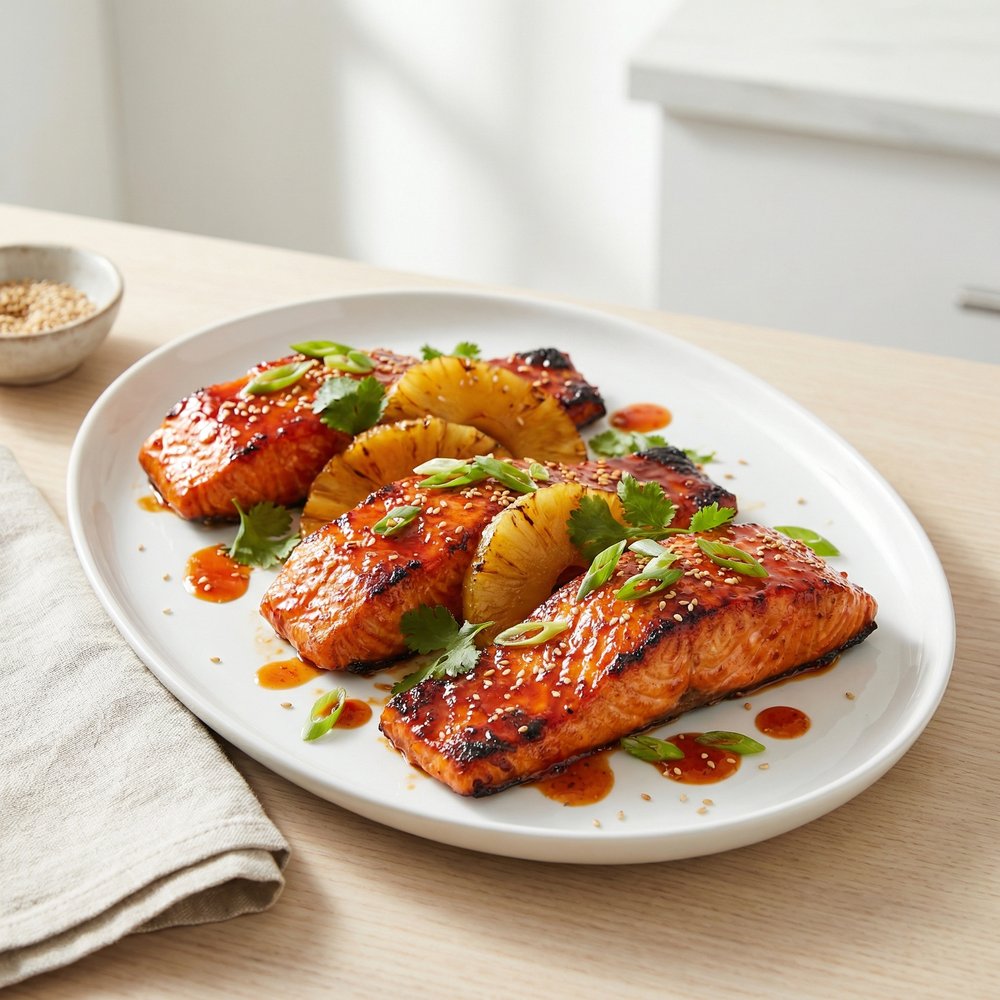 Gochujang Glazed Salmon