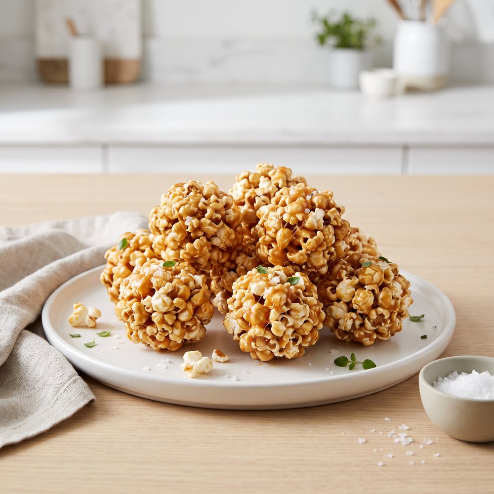 Grandma's Old-Fashioned Caramel Popcorn Balls