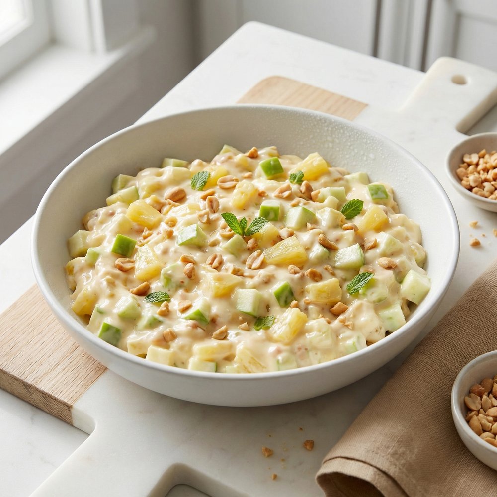 Caramel Apple Crunch Salad