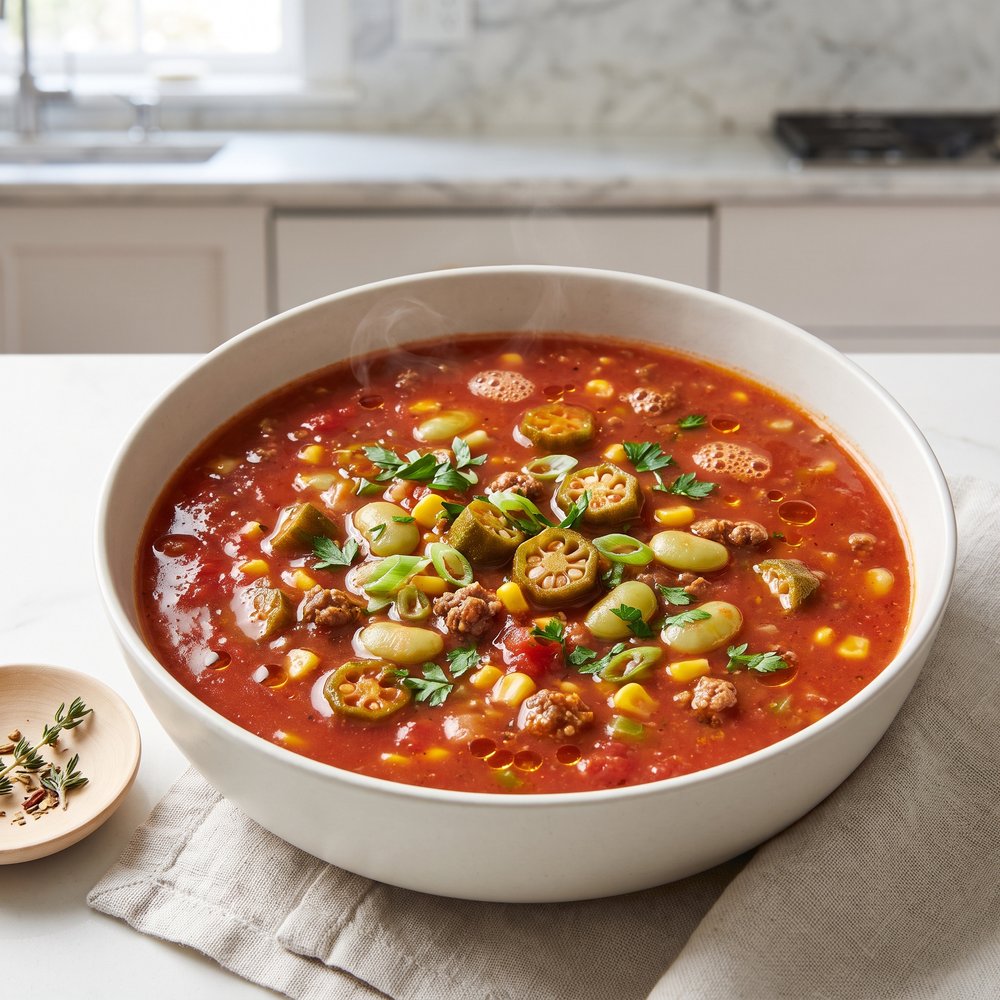 Granny's Okra Soup