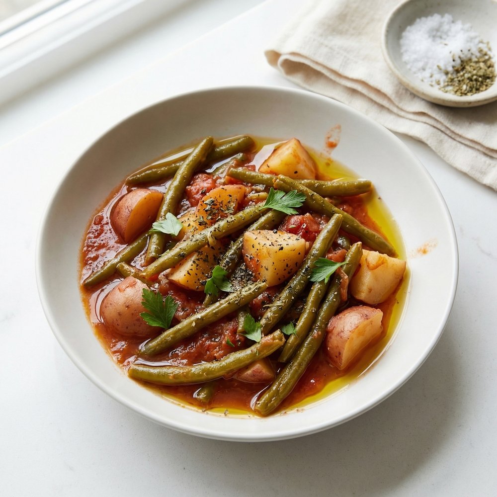 Quick Greek Fasolakia