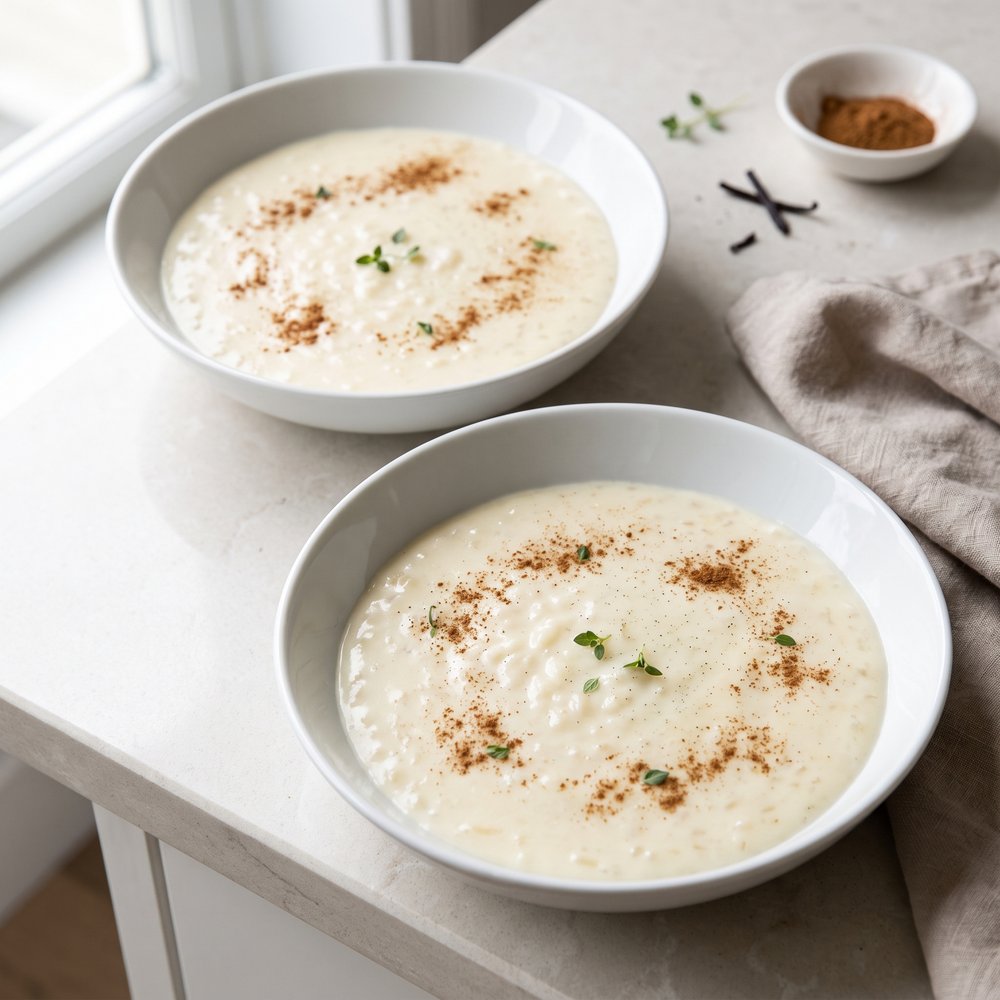 Greek Rizogalo Rice Pudding
