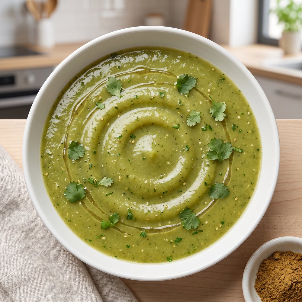 Green Tomatillo Enchilada Sauce