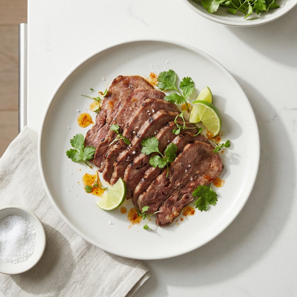 Grilled Beef Tongue