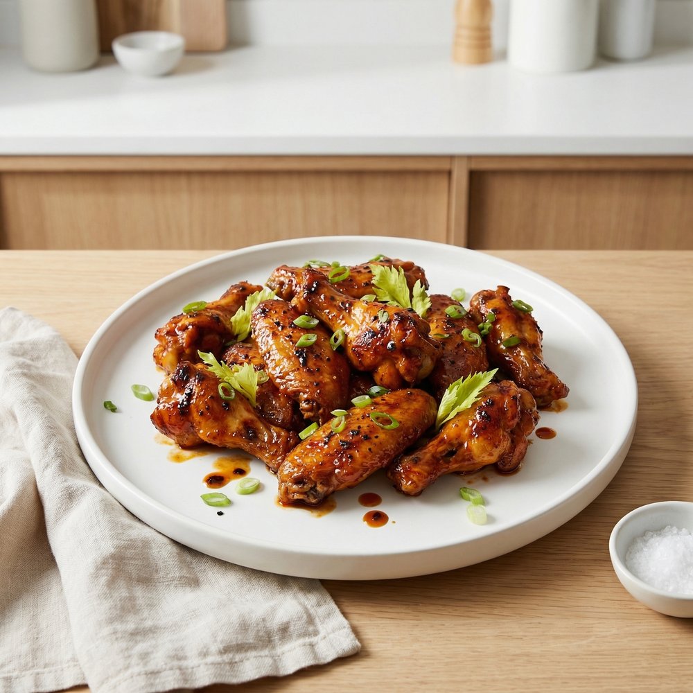 Easy Grilled Buffalo Chicken Wings