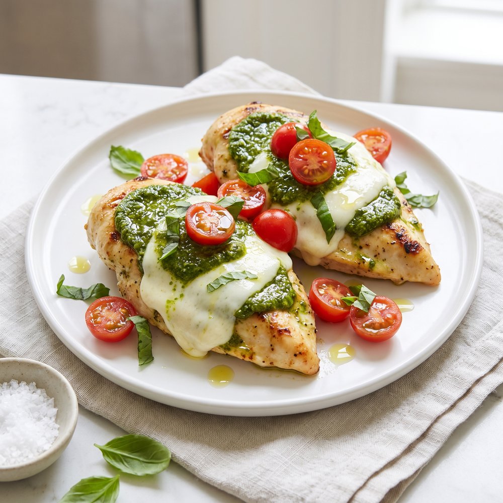 Grilled Chicken Margherita