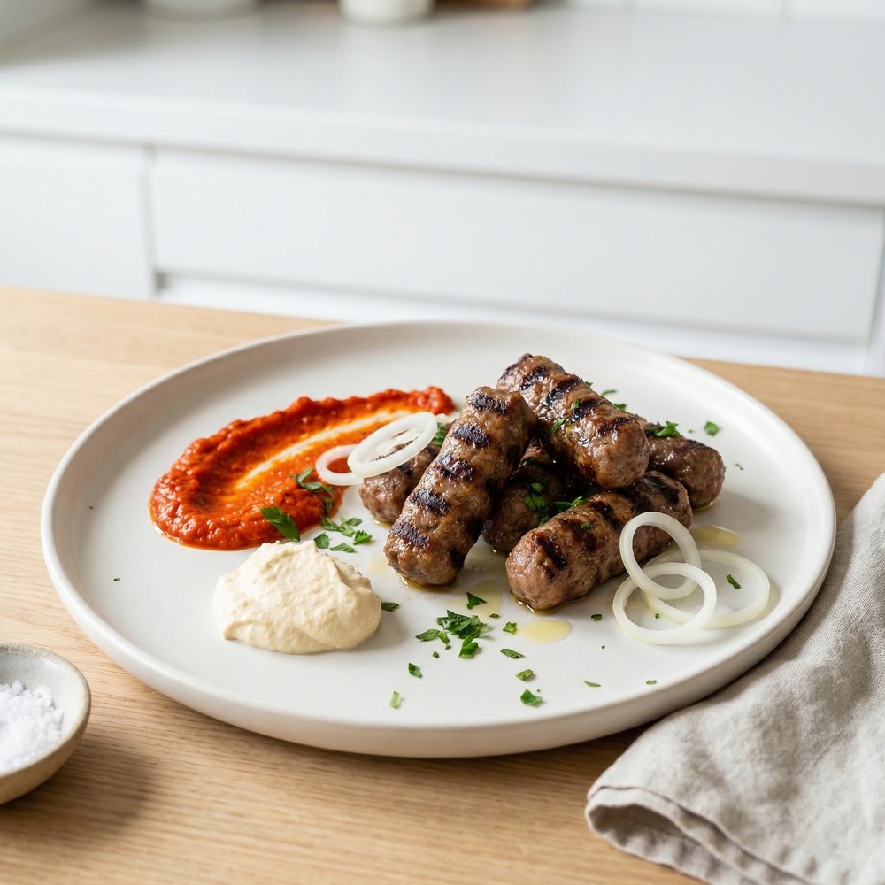 Balkan-Style Croatian Ćevapi