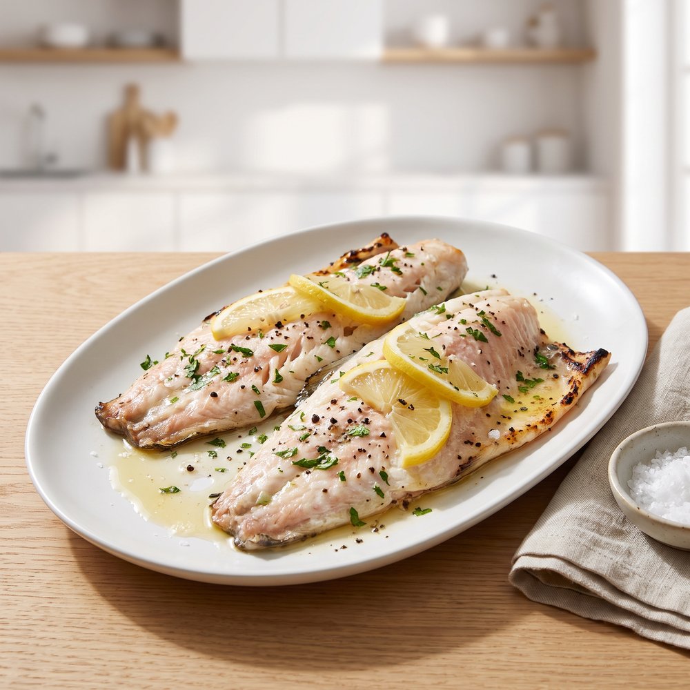 Grilled Foil-Packed Trout with White Wine