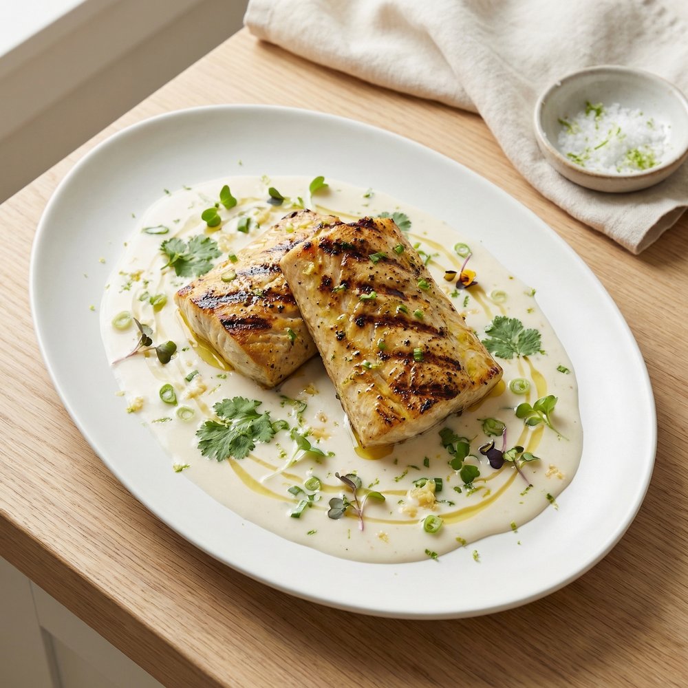 Thai Coconut–Lime Mahi Mahi on the Grill