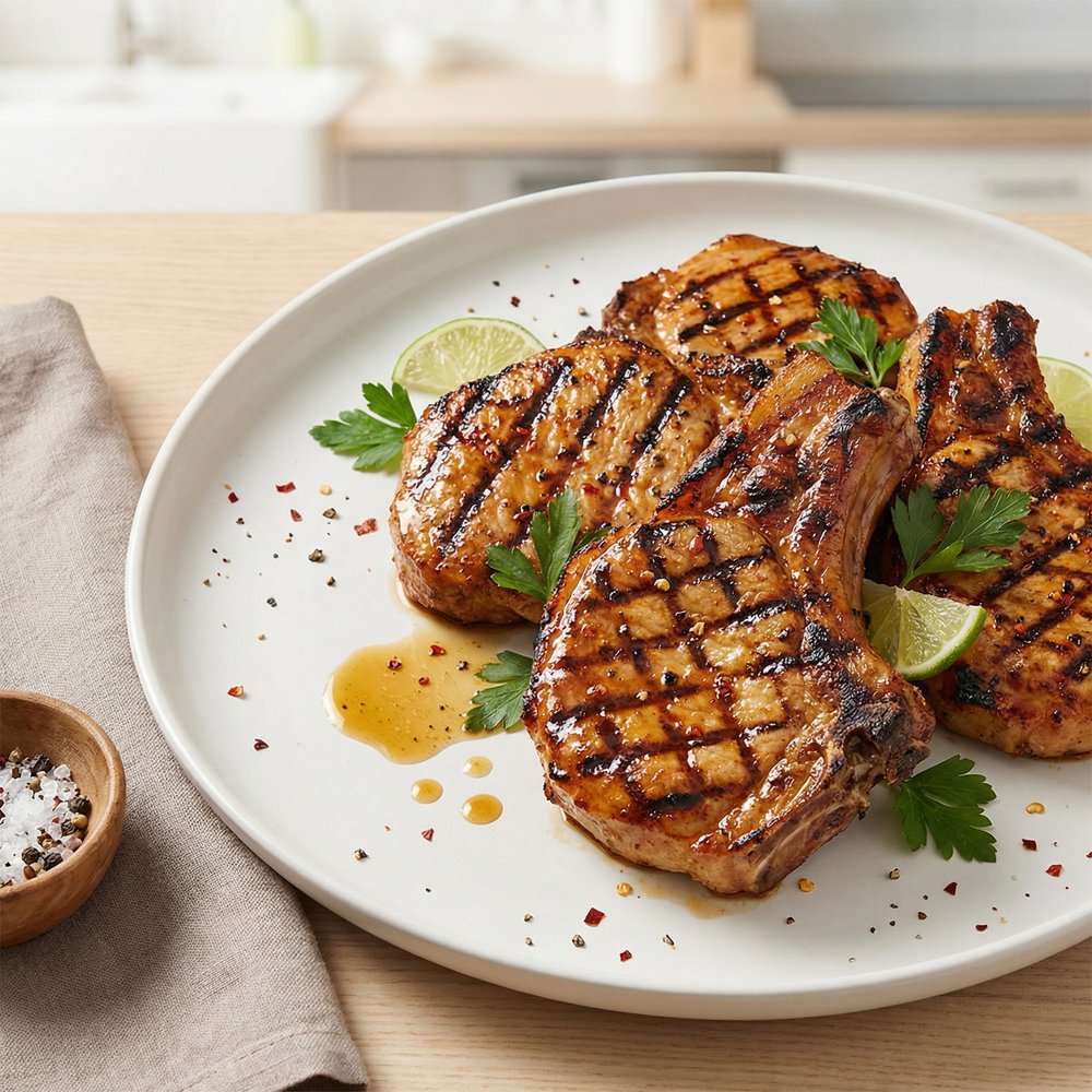 Bada Bing Pork Chops