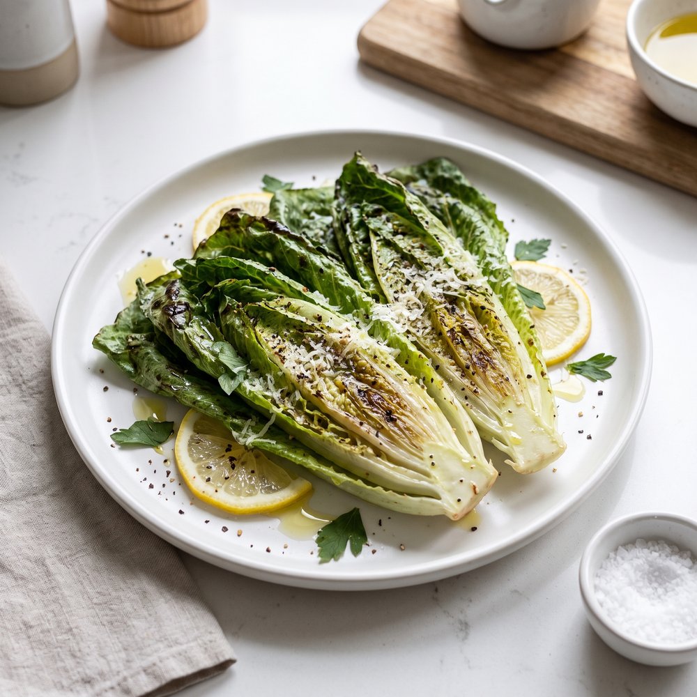 Grilled Romaine