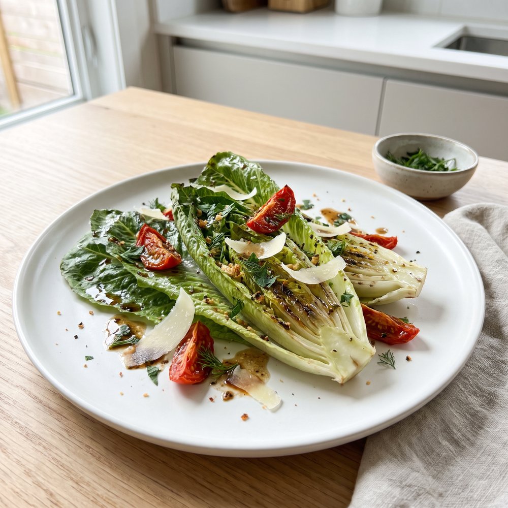 Grilled Romaine Salad