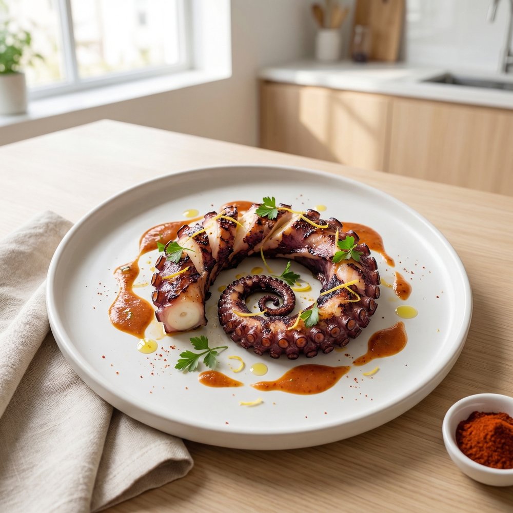 Spanish-Style Octopus with Lemon and Paprika