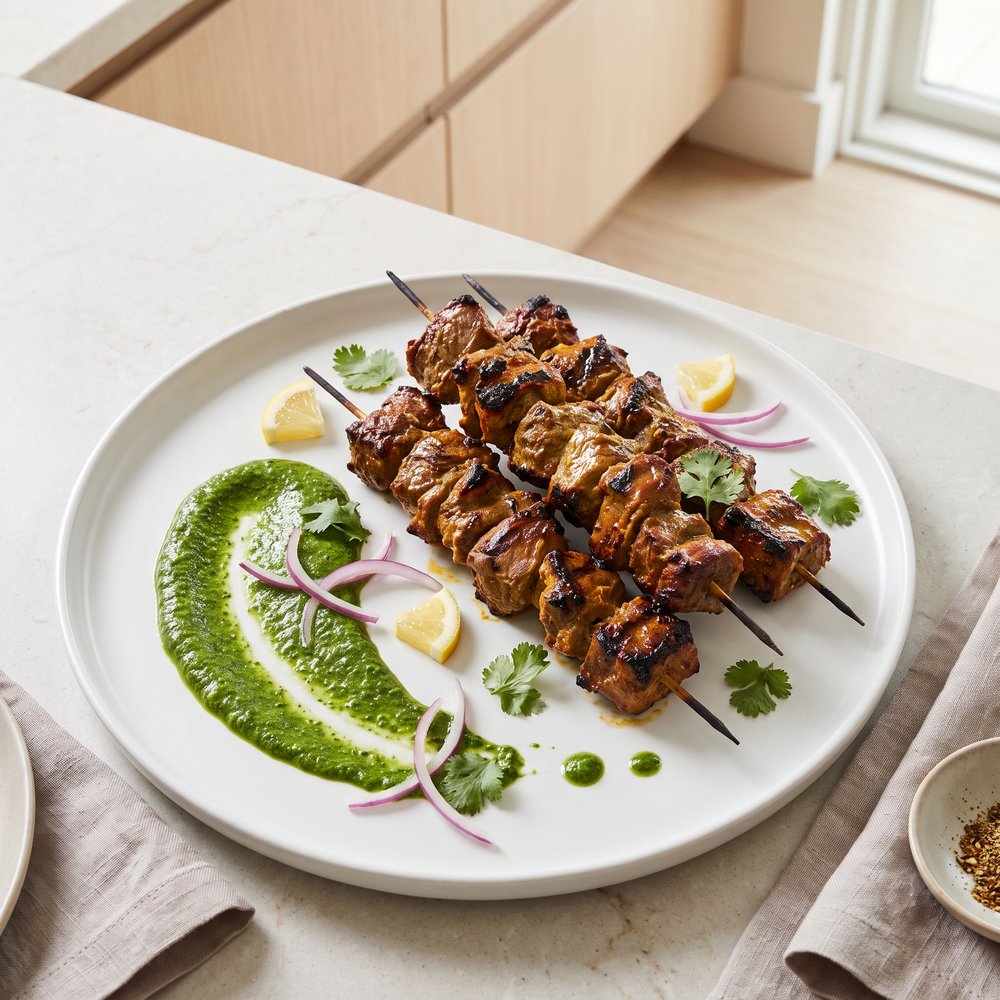 Grilled "Tandoori" Lamb