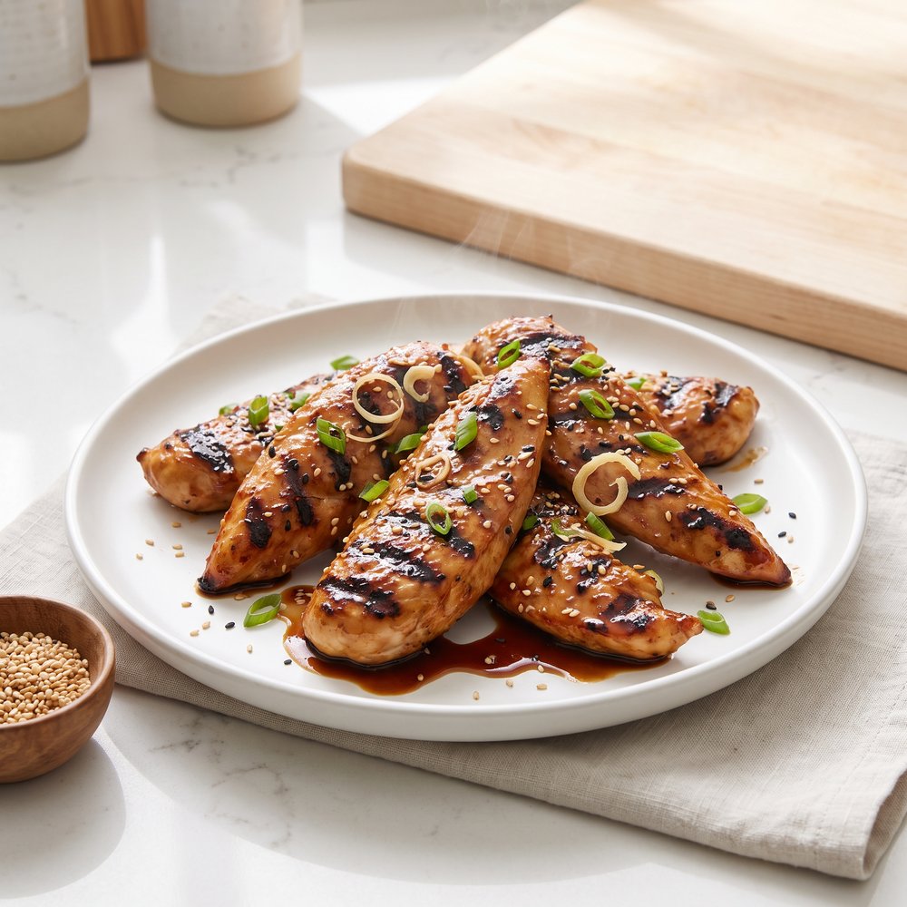 Grilled Teriyaki Chicken Tenders