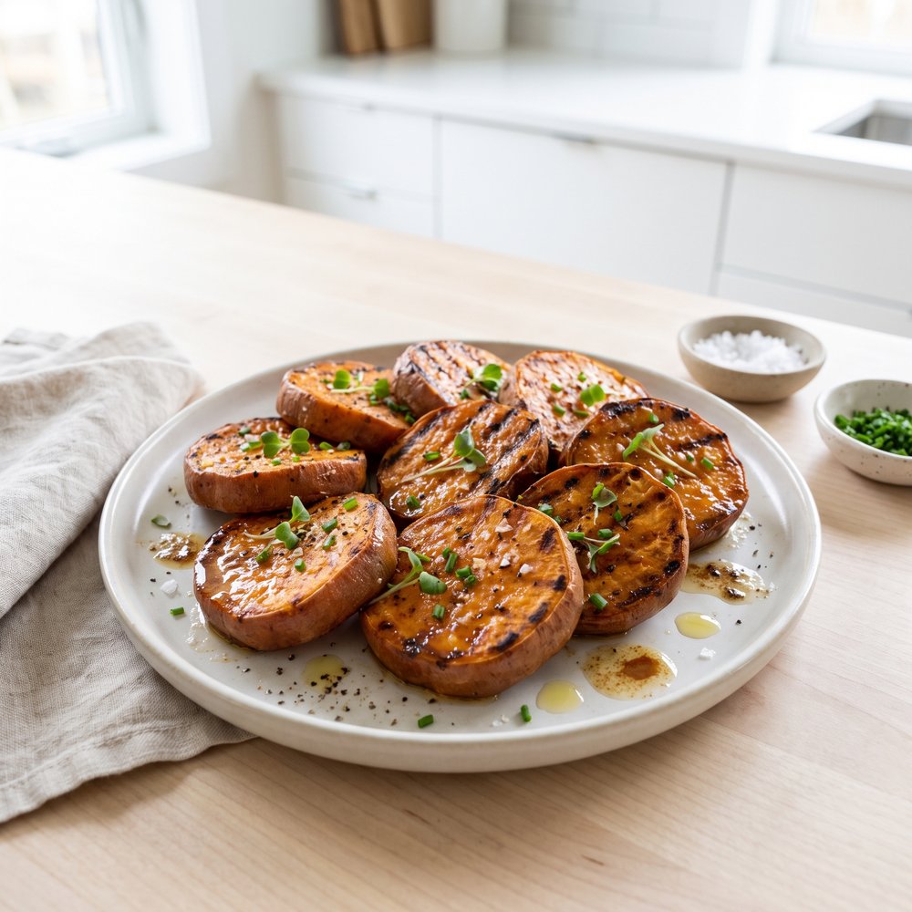 Grilled Yams