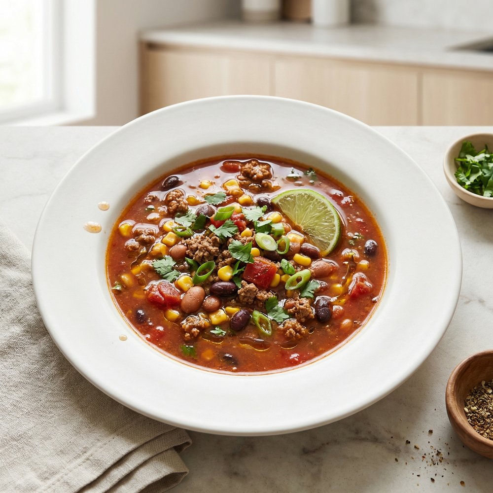 Speedy Weeknight Taco Soup