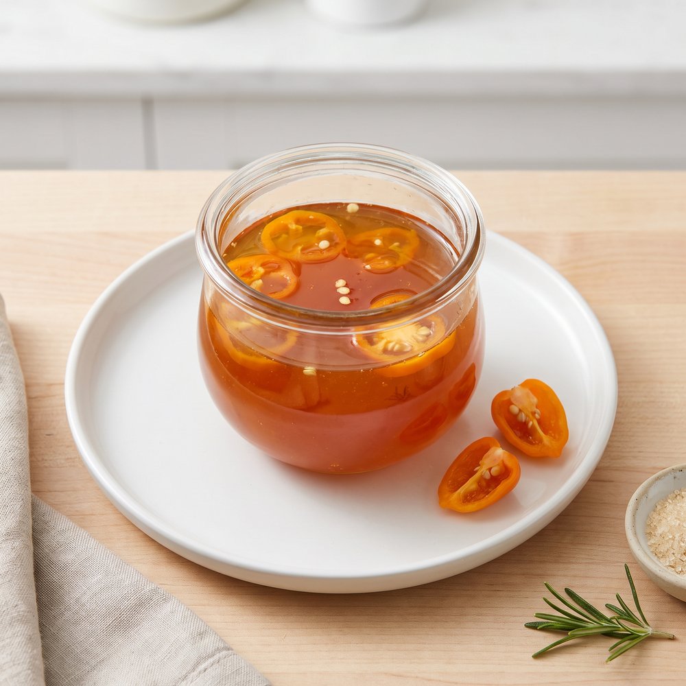 Habanero-Infused Simple Syrup