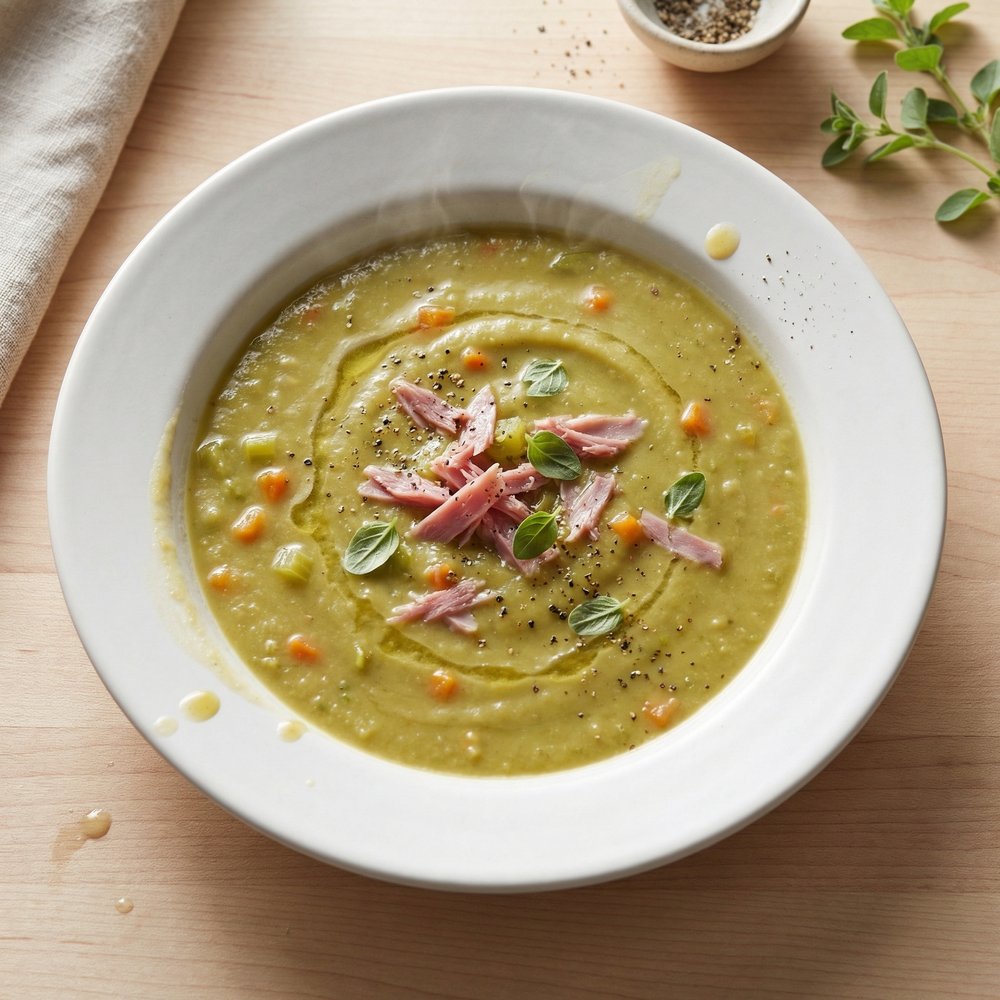 Hearty Ham and Split Pea Soup
