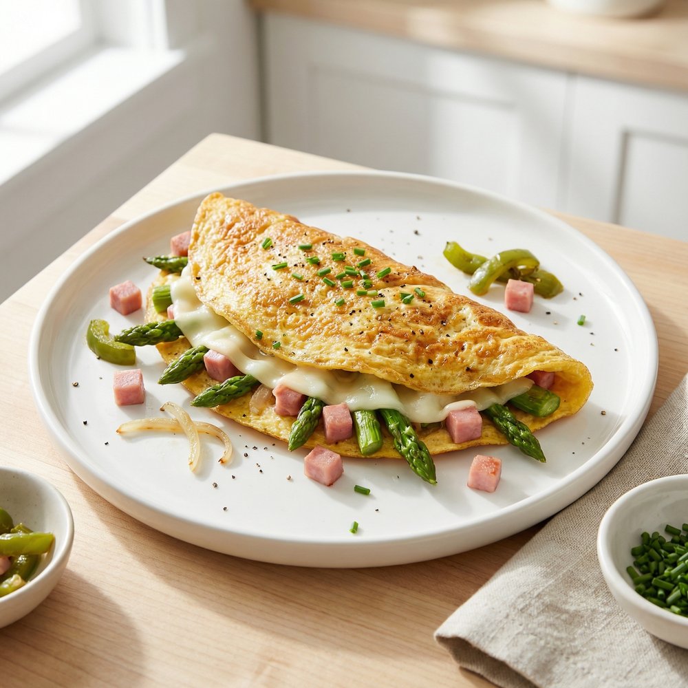 Asparagus Omelet