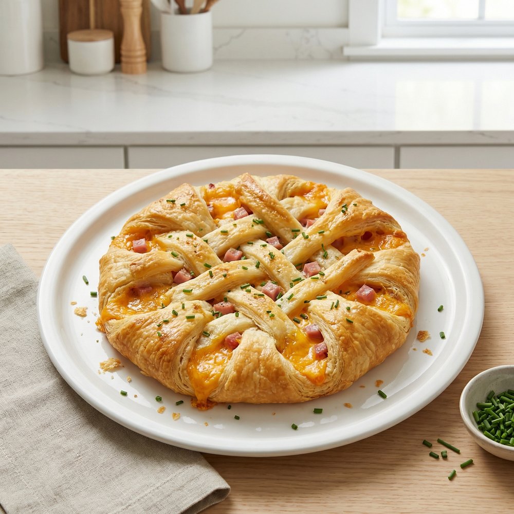 Ham and Cheese Pie