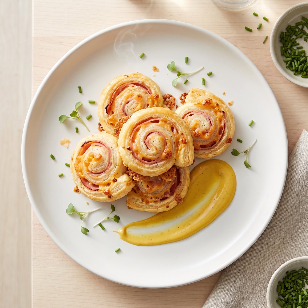 Ham and Cheese Pinwheels