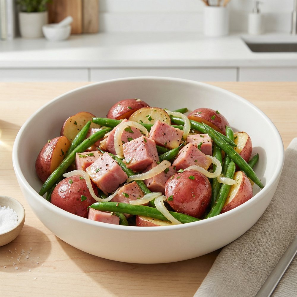 Green Beans and Ham