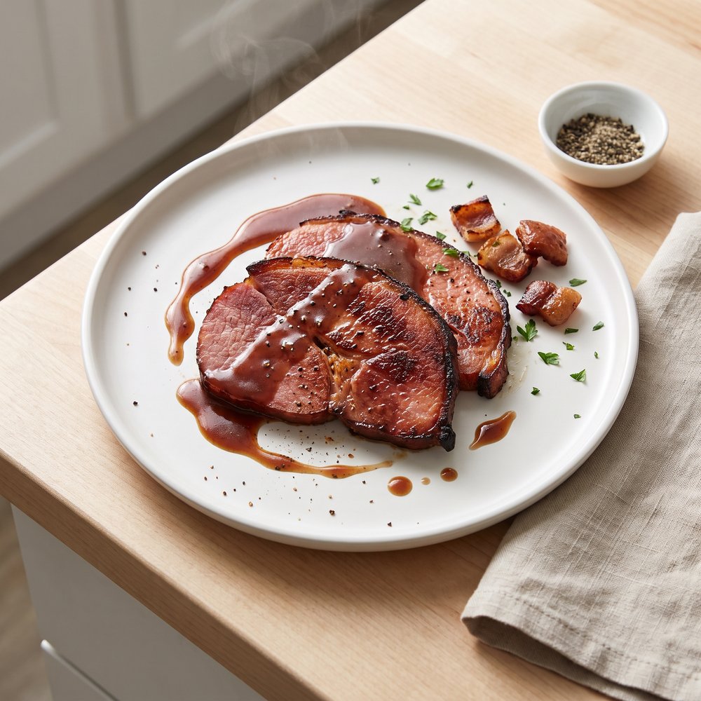 Ham with Red Eye Gravy