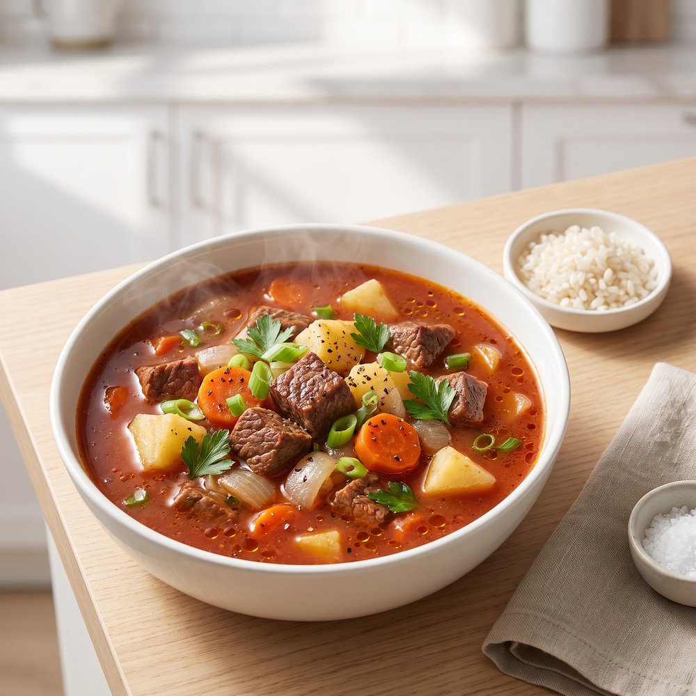 Hawaiian-Style Beef Stew