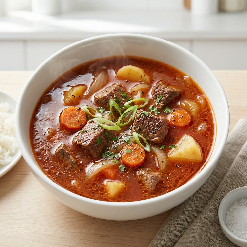 Hawaiian-Style Beef Stew
