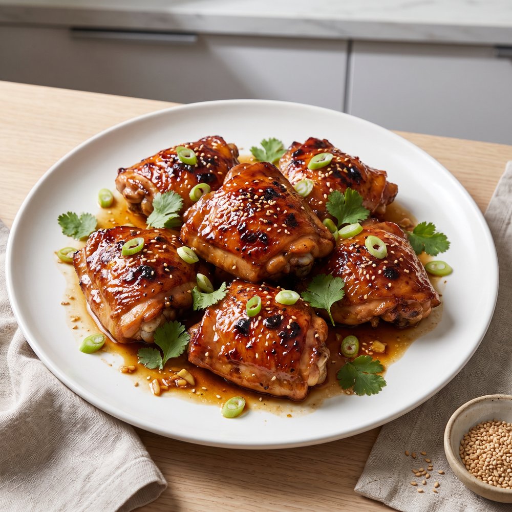 Hawaiian Shoyu Chicken Thighs