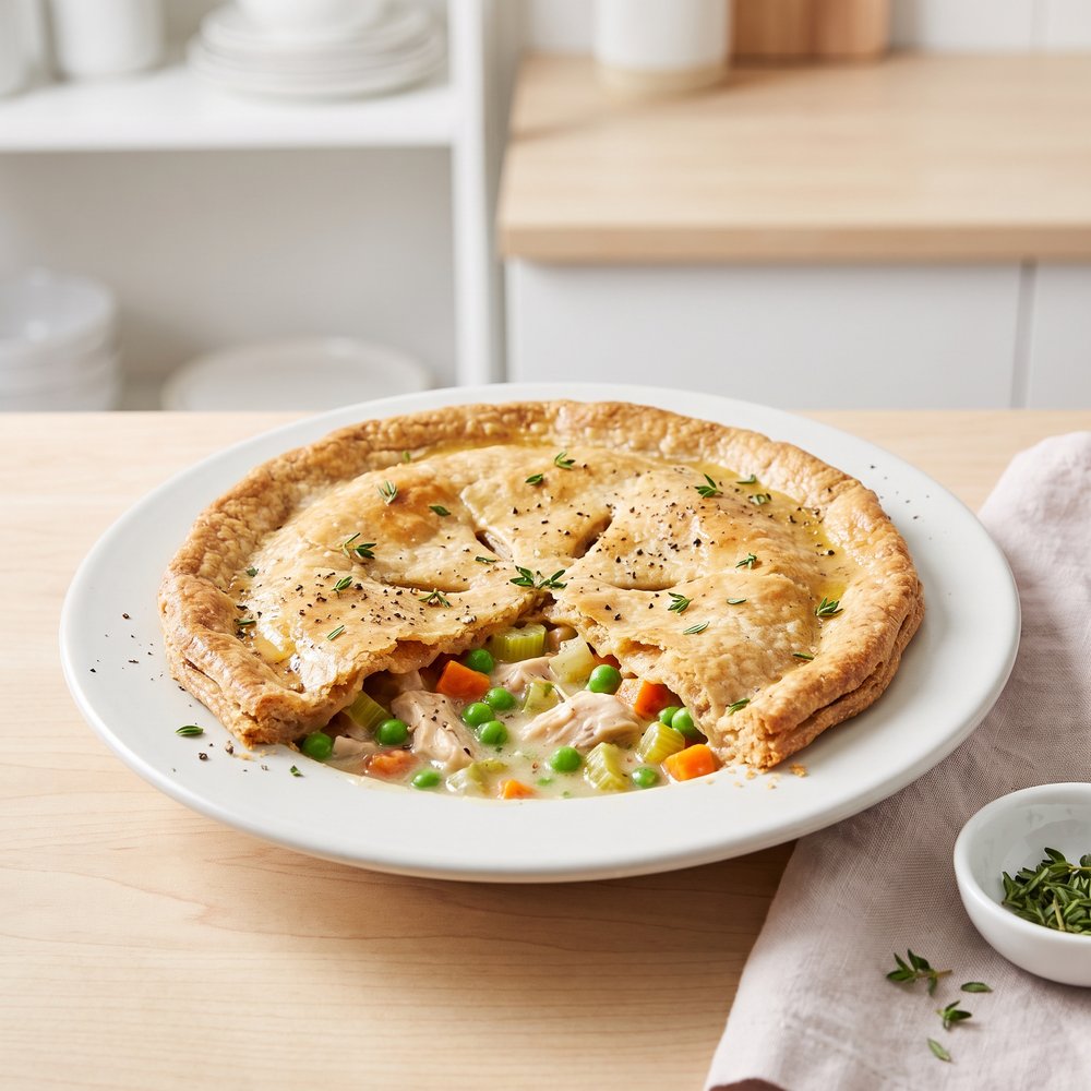 Healthier Chicken Pot Pie