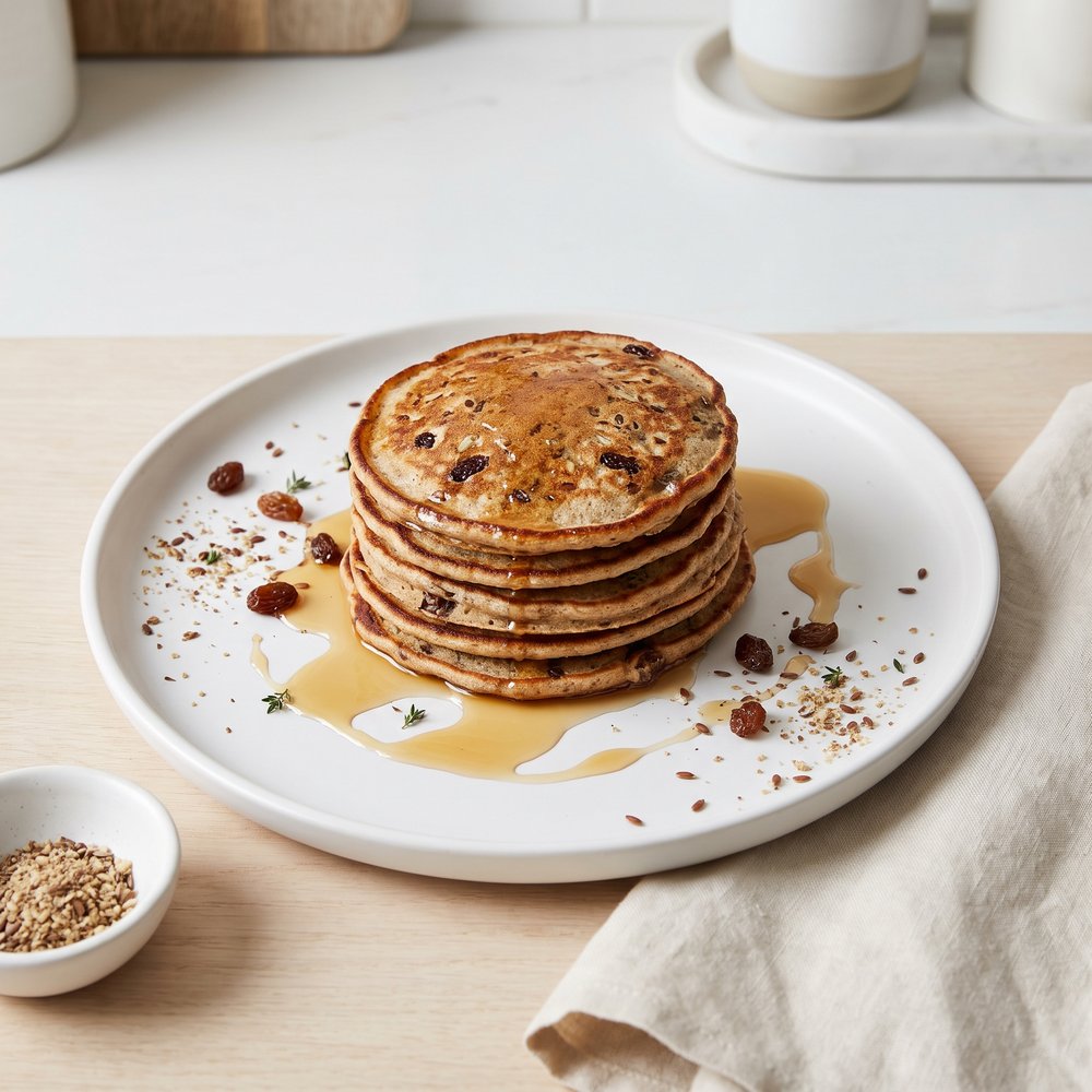 Heart-Healthy Whole Wheat Pancakes