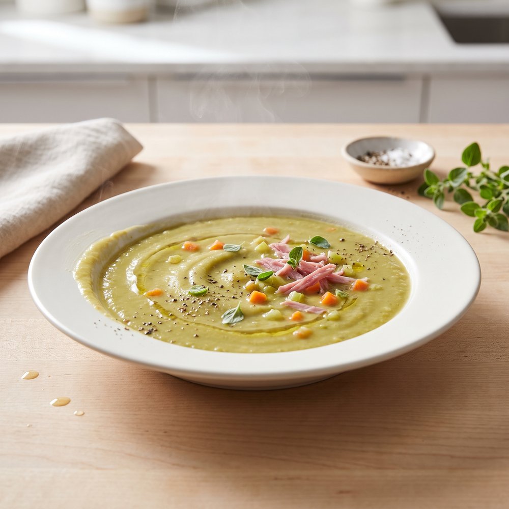 Hearty Ham and Split Pea Soup
