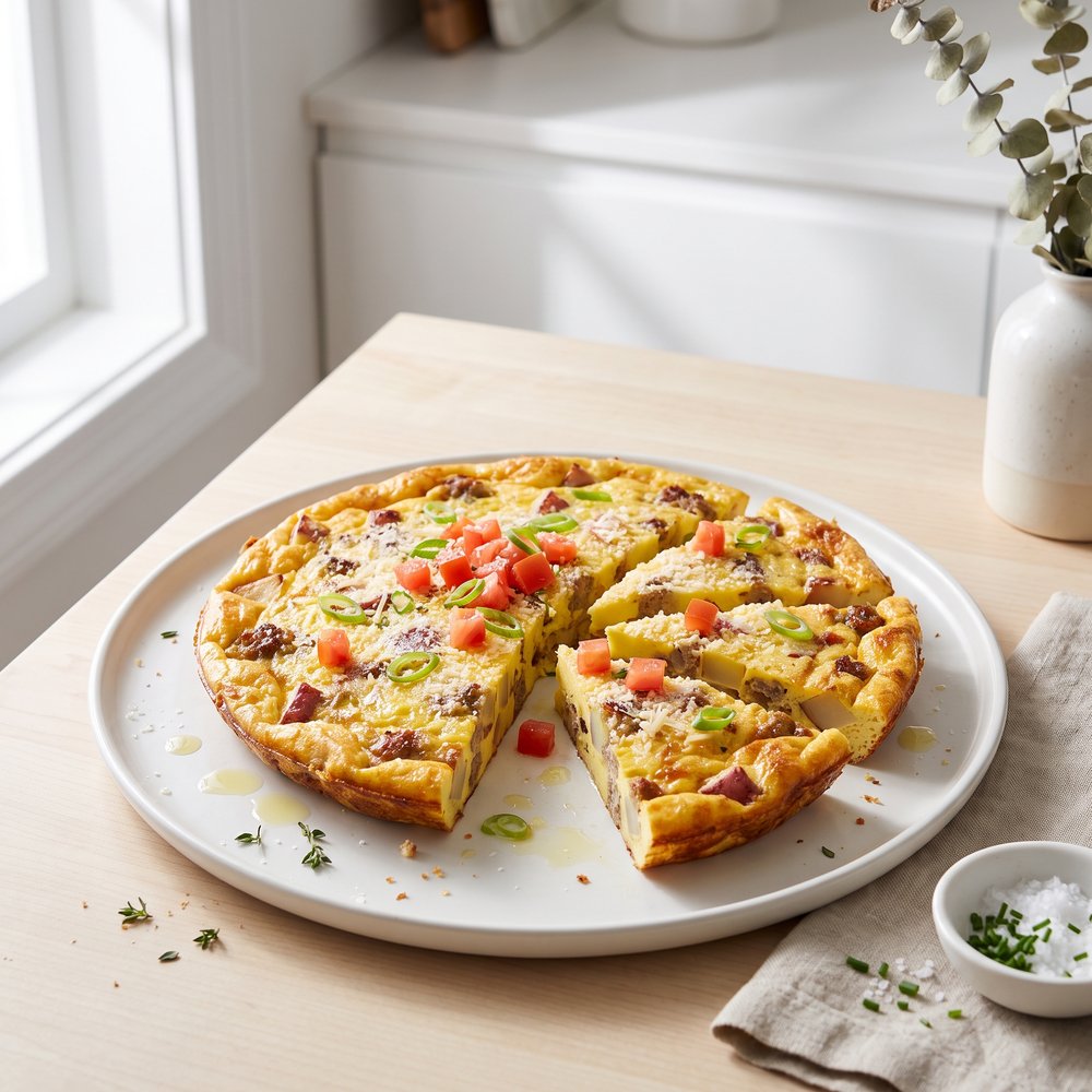 Hearty Sausage and Potato Frittata
