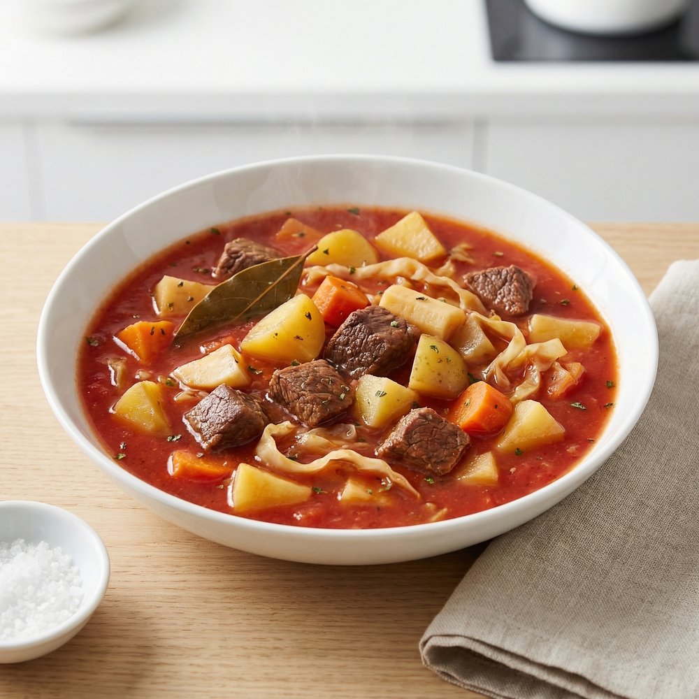 Hearty Venison Vegetable Soup