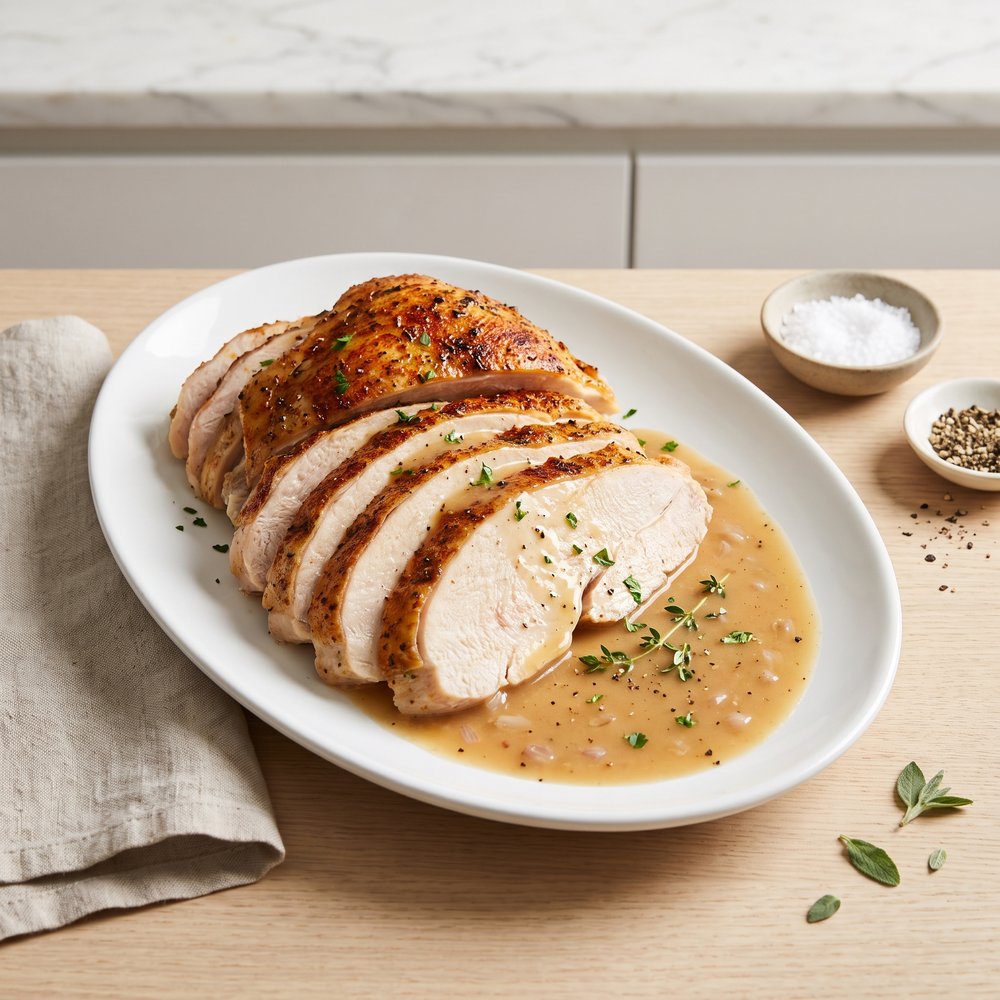 Herb-Butter Roasted Turkey Breast