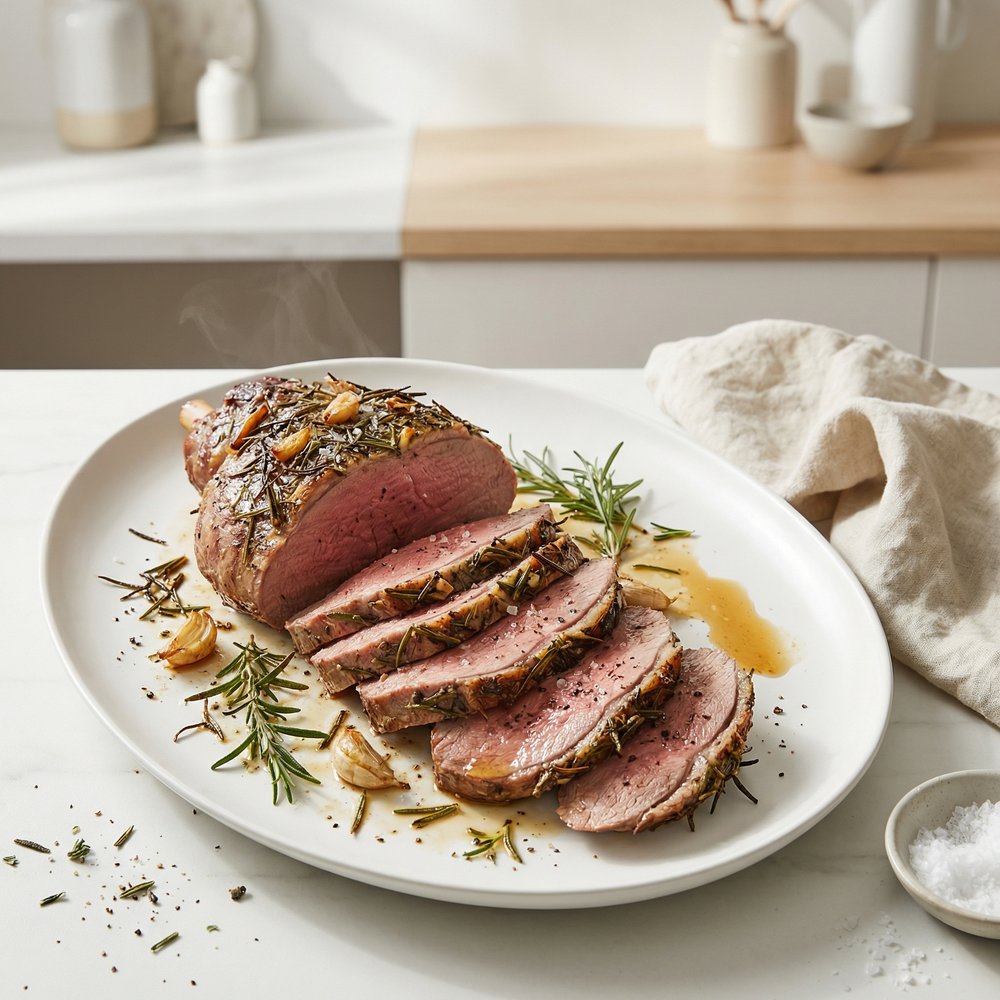 Grandma Rose’s Rosemary-Garlic Easter Leg of Lamb
