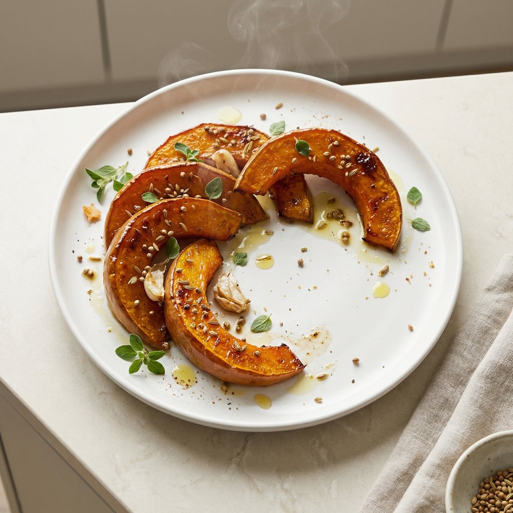 Roasted Herbed Pumpkin