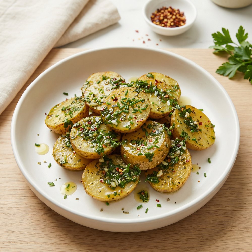 Herb-Charged Chimichurri Potato Salad