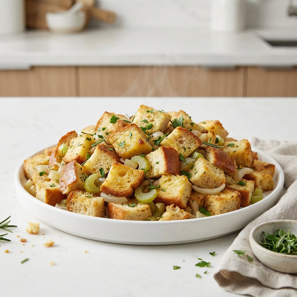 Skillet Bread Stuffing
